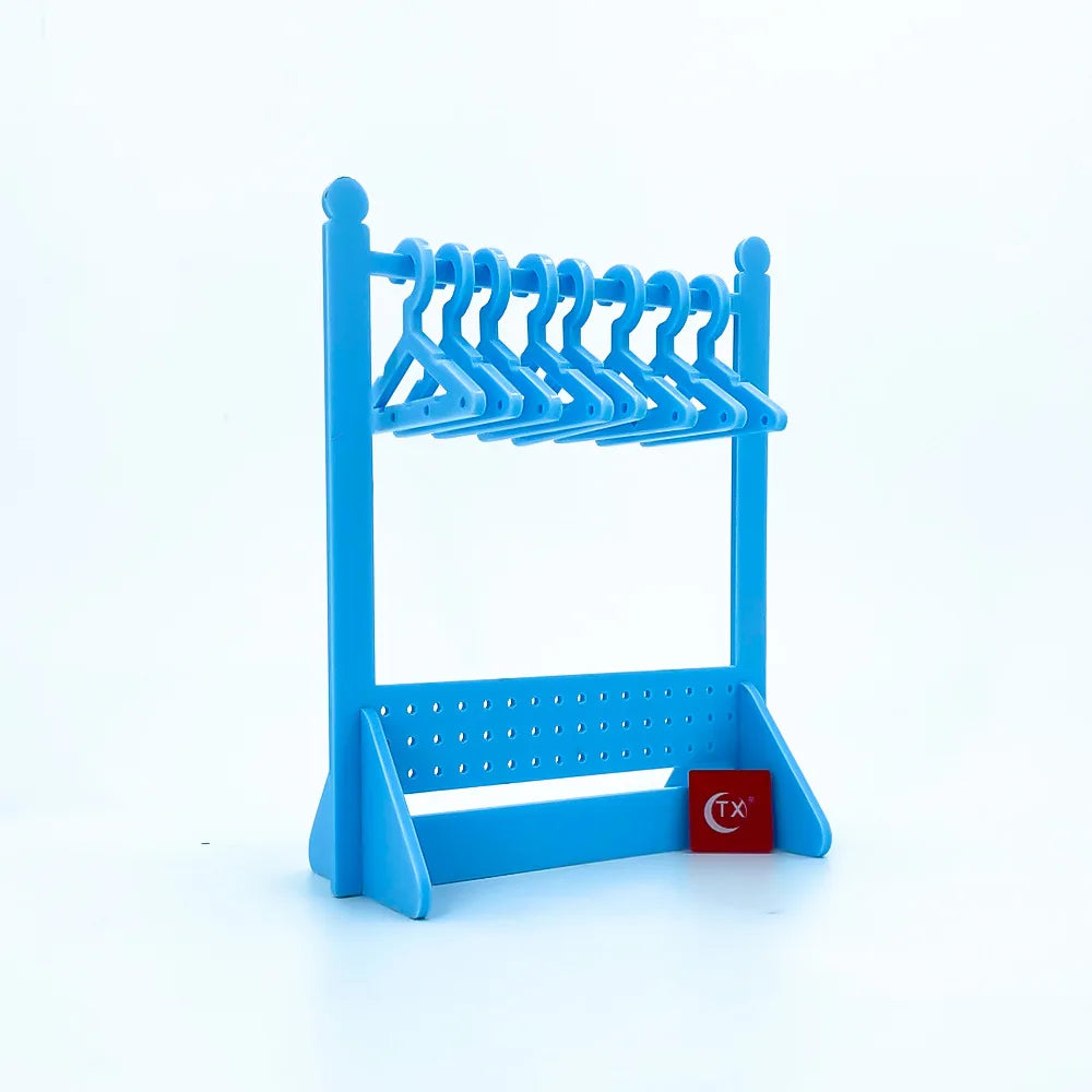Acrylic Earrings Holder Earring Holder Stand Clothes Hanger Shape Earrings Holder Jewelry Display Holder
