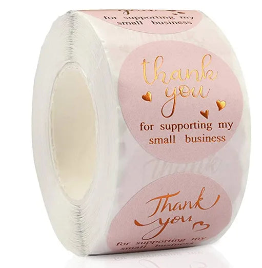 Self Adhesive Customized Printing clear Gold Foil Stickers Die Cut Design Printing Packing Label