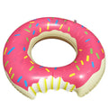 Other Water Play Equipment Donut Swimming Ring Swimming Pool Float Hot Selling Brown Pink Colorful Donuts Pool Floats