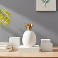 Dilentium Nordic Luxury Pineapple Decoration Home Ceramic and Metal Craft Statue Interior Table Living Room Accessories