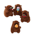Stuffed Animals Toy Plush Capybara Keychain 12cm Simulation Capybara Pendant Accessories Cartoon Cute School Bag Charm Key Chain