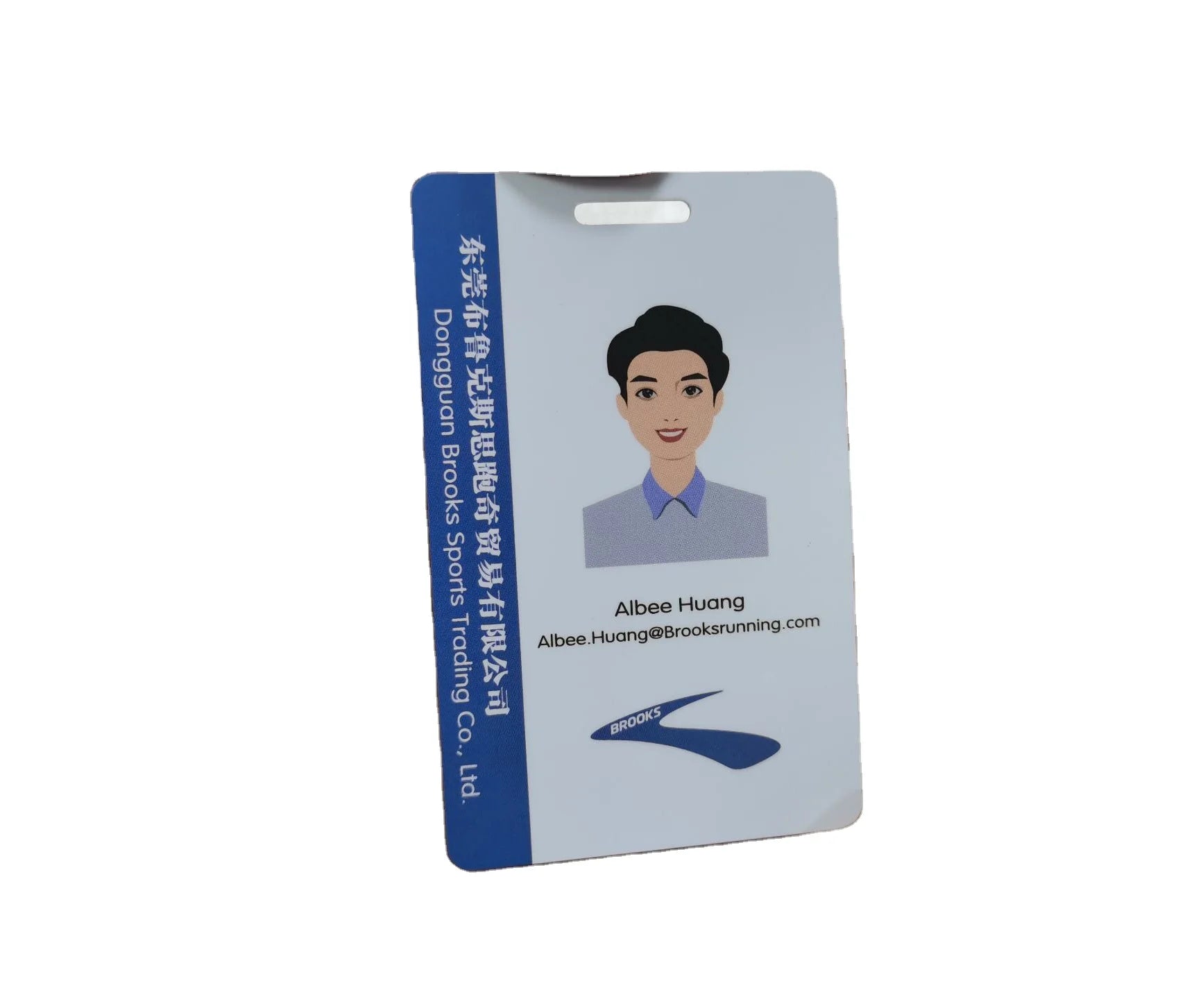 Employee Photo ID hang Card