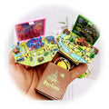 GT Factory Direct Novelty 3D Mini Book Key Chain Portable Folding Mini Surprise Exploding Books Toys Key Chain for Kids