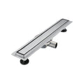 Polished Stainless Steel 304 Long Factory Drain with Tile Insert Premium Tile Drain Product