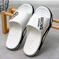 2024 New Summer Men's Sandals Soft Thick Plastic Seaside Slides Slippers Home Hotel Style for Driving Beach Shoes Couple Use
