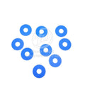 100 Pieces Xmhengou Good Quality35x12x1mm-blue 35x12x1mm Rubber Sucker for Auto Print Numbering Machine