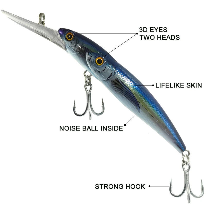 Selco 51g Fishing Hard Baits Salt Water Fishing Lure Hard Lures Sasuke Slow Floating Joint Lure