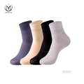 DS L054 Disposable Nylon Try on Socks One Time Use Toe Foot Sheer Mid-calf Socks Try Shoe Socks