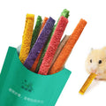 Eco-Friendly Small Animal Teeth Grinding Chew Toys Loofah Fries Pet Toy Supplier for Rabbit and Hamster