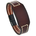 Wholesale Vintage Genuine Leather Fashion Bracelets for Men Men's Wristband Bangles