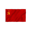 Bolisi Wholesale 100% Polyester Double-Sided Printed Pennant Union Soviet Socialist Republics USSR Flag