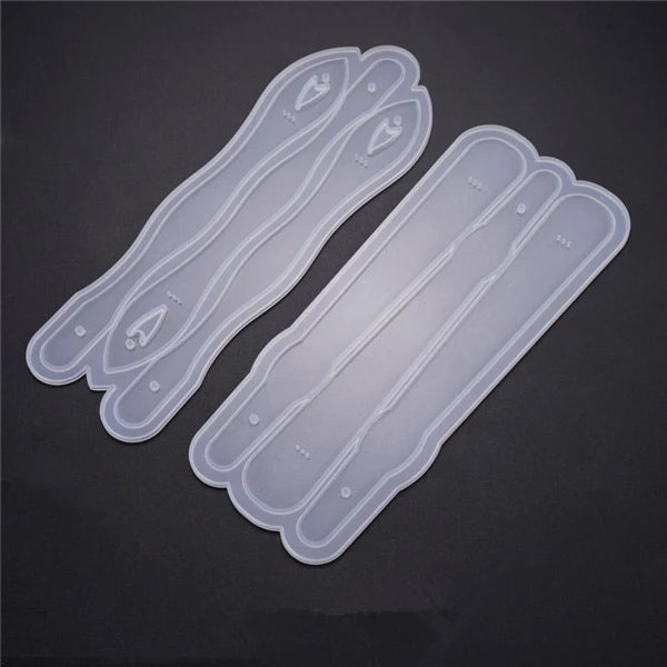 C-0143 DIY Epoxy silicone glue fan mold fan bone fan sheet mold C-0144