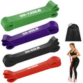 Sports Equipment 4.5mm Thickness Resistance Bands Loop Natural Latex Bands Loop