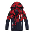 Topgear Kids Customization Waterproof Softshell Jacket With Hood for Outdoor Bushcraft Life