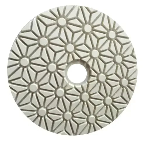 Factory Direct Sale 4inch 100mm Diamond Marble Polishing Pads for Granite Stone Granite Polishing Pads 3 Abrasive Polishing Pad