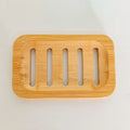 Shower Set Bamboo Soap Dish with Drainage Slots Stylish and Functional Soap Shower Tray Holder Case