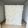 Wholesale White Rose Hydrangea Silk Flower Artificial  Backdrop Wall for Wedding Decoration