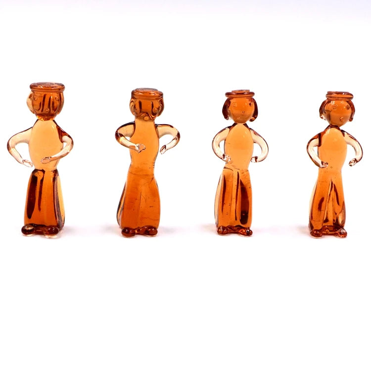 Wholesale Decorative Murano Christmas Glass Angel Figurine Ornament