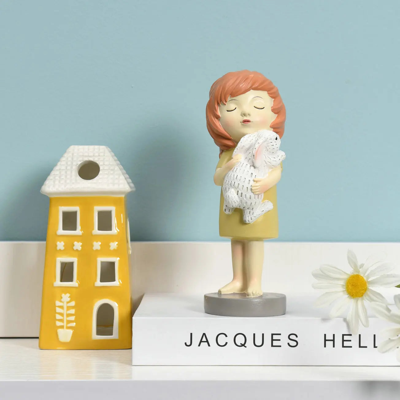 Kids Room Party Table Decoration Resin Nodic Girl Bedroom Figurine Decoration on Sale