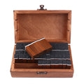 70PCS DIY Number Alphabet Letter Stamps Set With Wooden Box School Supplies Vintage Wooden Rubber Seal Stamps