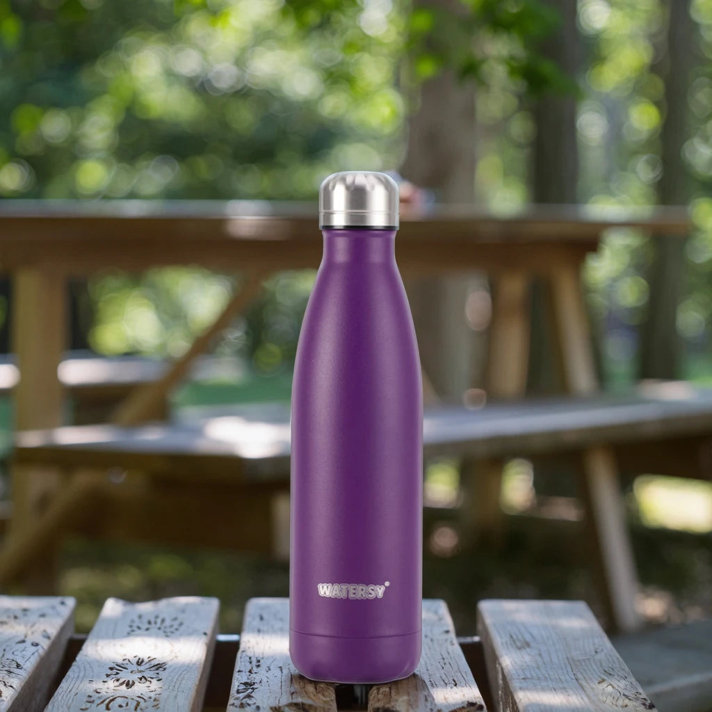 Watersy Custom Factory Wholesale 500ml Insulation Water Bottle Thermos Cup Stainless Steel Cola Shape Water Bottle Vacuum Flask