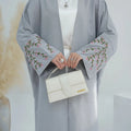 Embroidery Floral Kimono Ramadan Wholesale Open Abaya Saudi Dubai Luxury Islamic Clothing Dress Abayas for Muslim Women Dresses