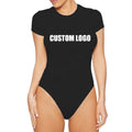 Oem Custom Bodysuit Women Solid Halter Sport Active Wear Gym Sexy Romper Bodycon Activewear One Piece Yoga Playsuits Jumpsuit