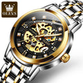 OLEVS 9901 Men Watch Luxury Brand  Newest Model Automatic Mechanical WristWatch Best Discount Hot Sell Clock Men