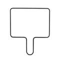Hand Holding Whiteboard Mini Writing Board Magnetic Double Sided Whiteboard Dry Erase Board for Kids