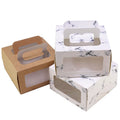 Eco Friendly Colored Cookie Boxes Transparent Cake Box Cake Box Packaging Packaging for Food