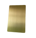 Metal Cards Gold Visitenkarten Gold Metal Cards for Laser Engraving