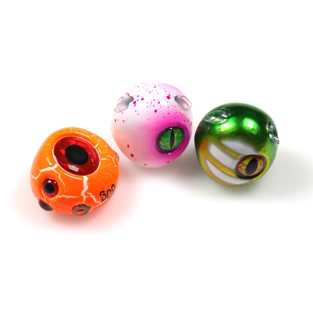 Kabura Pesca Slider Luminous Jig Head Snapper/Sea Bream Boat Fishing Trolling Jigging Lure 60g 80g 100g