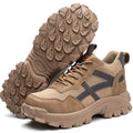 DianSen Steel Toe Shoes Construction Work Boots Breathable Indestructible OEM Customized Safety Shoes for Mens Women