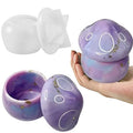 BPA Free DIY Storage Box with Lid  Mushroom Box Silicone Resin Molds for 3D Jewelry  Containers Silicone Jar Molds with Lid