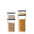 1300ml Safety Environmental Friendly Transparent Tall Straight Sided Plastic Food Storage Jar