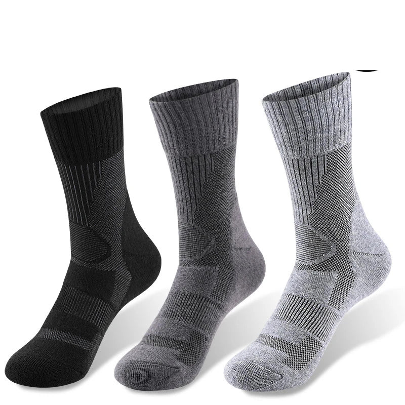 Wholesale Outdoor Moisture Wicking Socks Men Performance Thin Merino Wool Hiking Socks