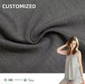 OEKO TEX  Eco-Friendly 93% Bamboo Lyocell 7% Spandex Jersey Fabric for T-shirts