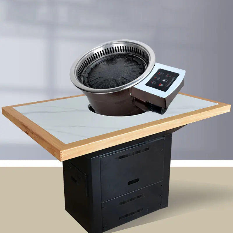 Commercia Electric Smokeless Oven Infrared Embedded Table Grill Roaster Korean Electric Barbecue Stove