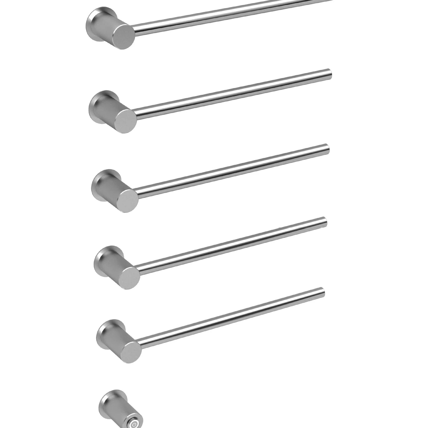 Swinging and Rotating Electric Towel Rail Heating Warm Towel Rack Wall Mounted Towel Heater Drying Rack