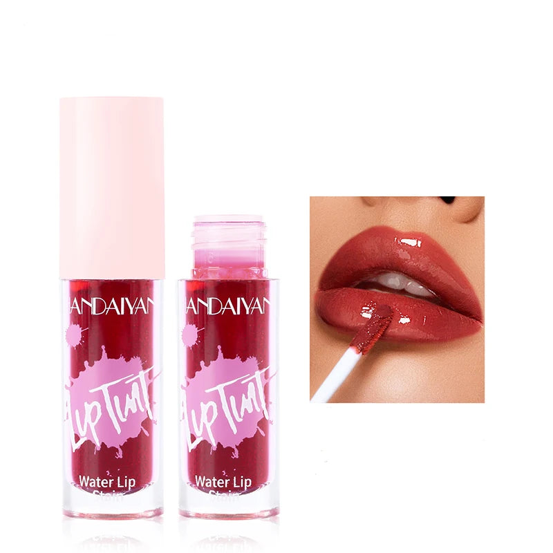 Wholesale Smooth Liquid Lipstick Vegan Shiny Lip Oil Gloss Moisturizing 2 in 1 Lip Gloss and Blush