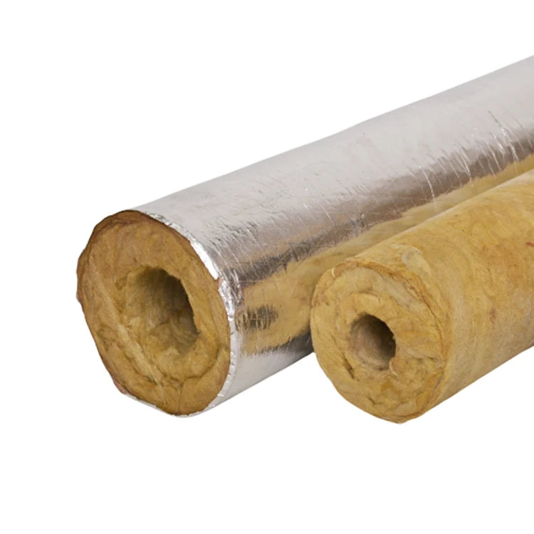 Walda Modern Design High-Temperature Resistant Eco-Friendly Basalt Rock Wool Insulation Tube Fireproof Cold Pipe DN18-820mm 3.0