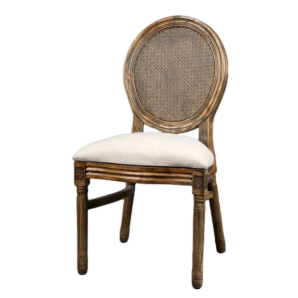 Modern Factory Direct Hot Sale Living Room Chair Vintage Wedding French Style Louis 14 Chair