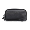 2026 Ladies Real Genuine Leather Women's Three Zippers Big Capacity Clutch Wallet Phone Purse Travel Hand Wallet