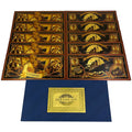 Thick Classic Movie Souvenir Titanic 24k Gold Plated Banknote Plastic Collection Card