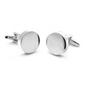 Wholesale Men's Stainless Steel Blank Cufflinks Fashion Accessory for Wedding Tuxedo & Suit Shirt Trendy Tie Clip Jewelry