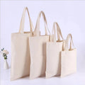Hot Sale Reusable Cotton Canvas Shopping Tote Bag Custom Logo Printed-Screen Printing