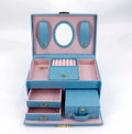 Leather Gift Packaging Storage Big Jewelry Box for Necklace