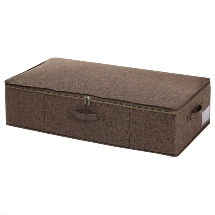 Low Price Customization Multi-color Oxford Cloth Underbed Foldable Clothing Storage Box with Over 35L Capacity