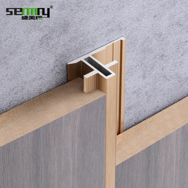 Hot Sale Aluminum 6063 T5 Material Ceramic Decorative Corner Shape Aluminum Wall Tile Trim Metal Trim