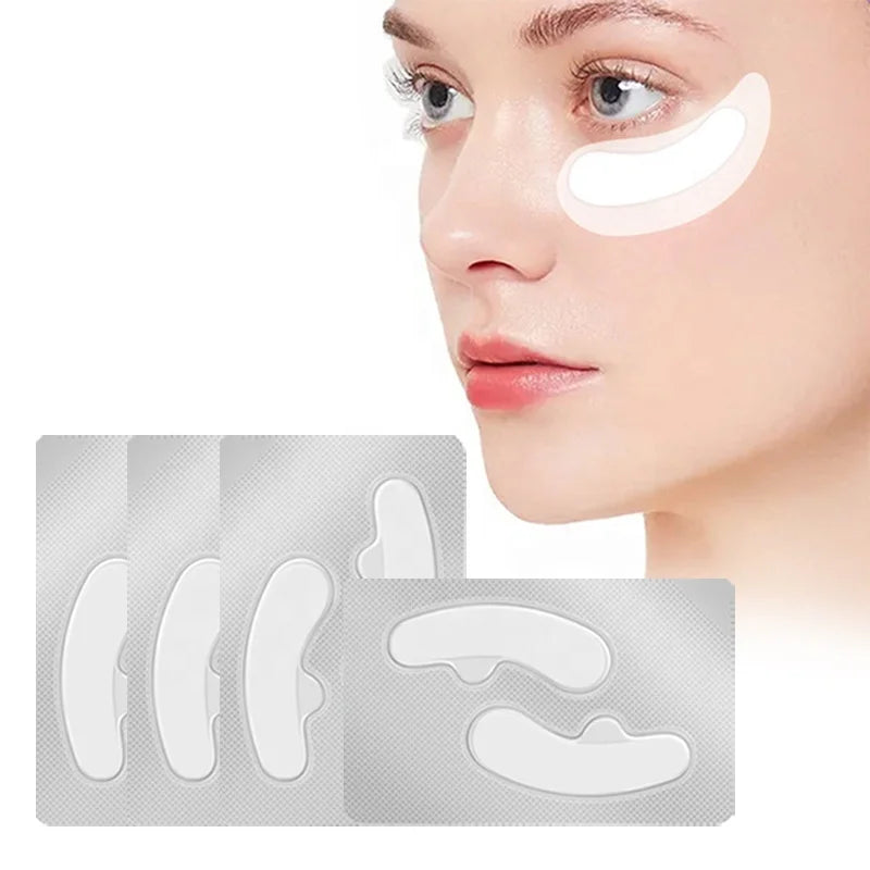 Freeze-Dried Vegan Centella Seaweed Gel Sheet Eye Mask Hyaluronic Acid Retinol Moisturizer Silicone-Free Reduces Fine Lines Dark